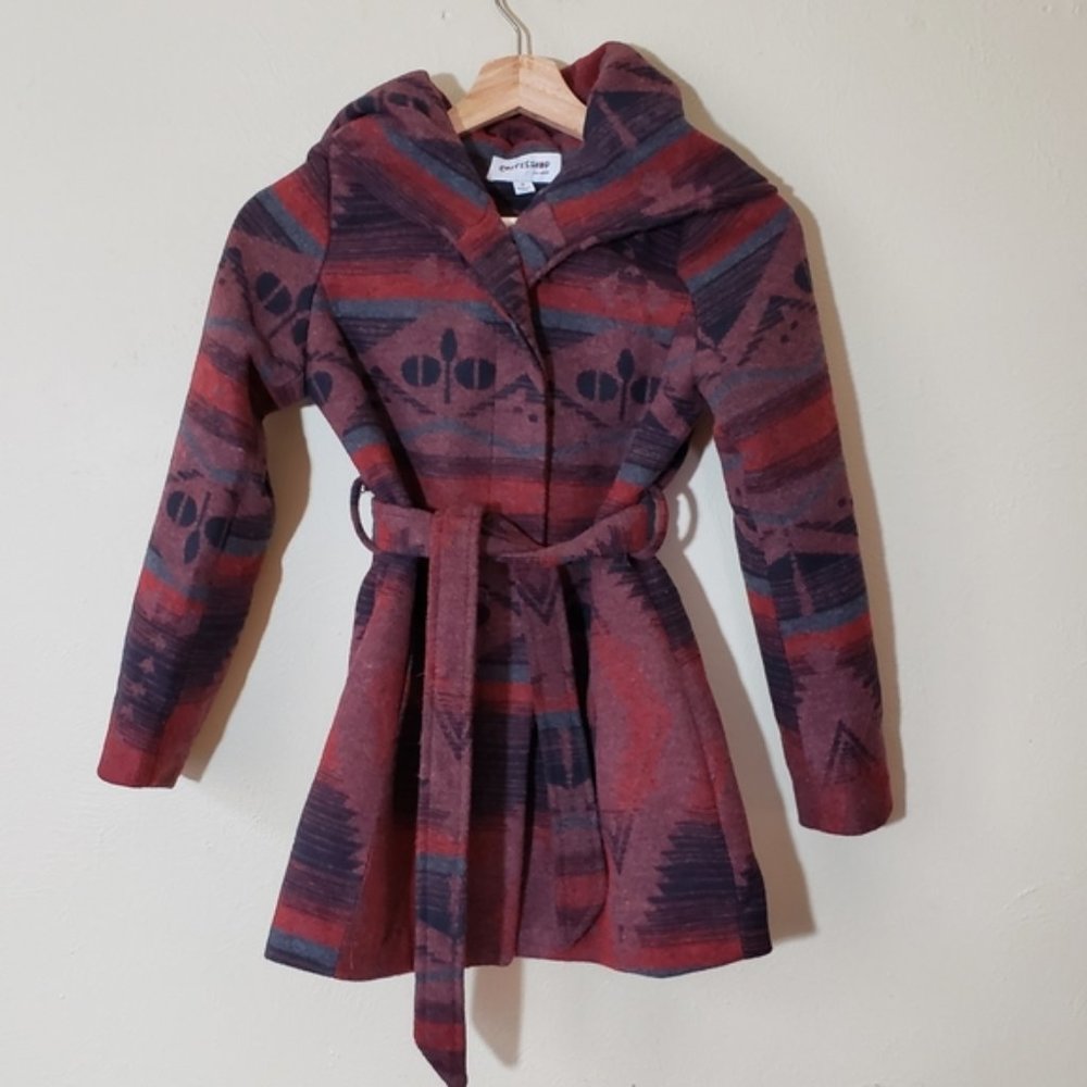 Coffeeshop Kids Southwestern Hooded Jacket